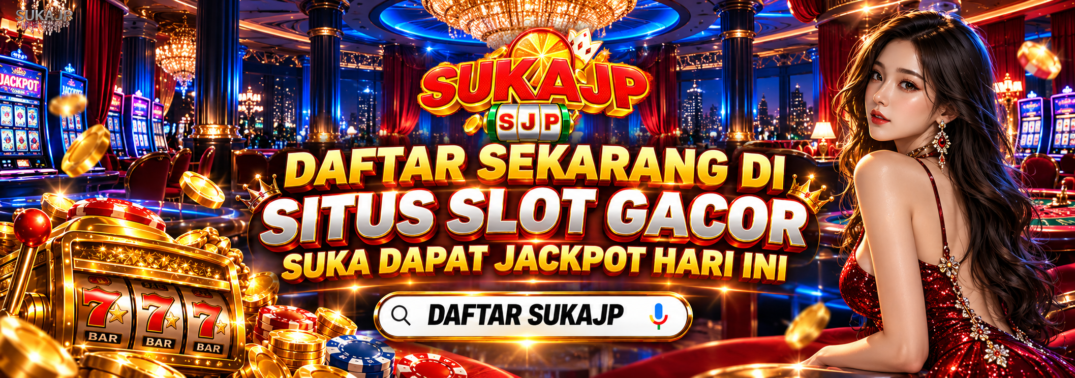 DAFTAR SEKARANG DI SITUS SLOT GACOR SUKA DAPAT JACKPOT HARI INI